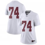 Women's Alabama Crimson Tide #74 Damieon George Jr. Crimson Limited NCAA College Football Jersey 2403NPLY5